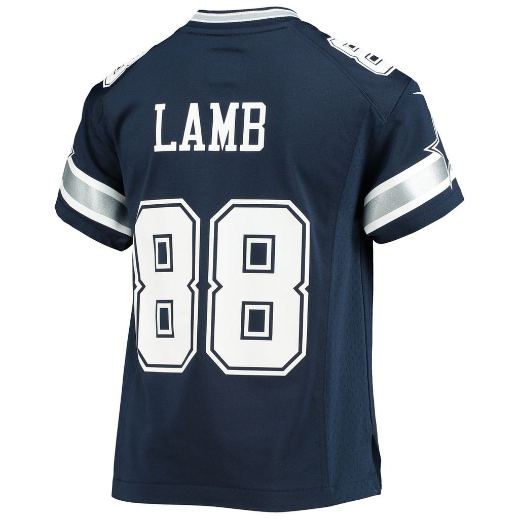 CeeDee Lamb Dallas Cowboys Nike Youth Alternate Game Jersey - White Official NFL Team Apparel Football Fan Gear