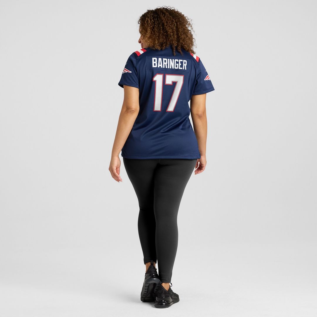 Bryce Baringer New England Patriots Nike Women's Game Jersey - Navy Official NFL Team Apparel Football Fan Gear