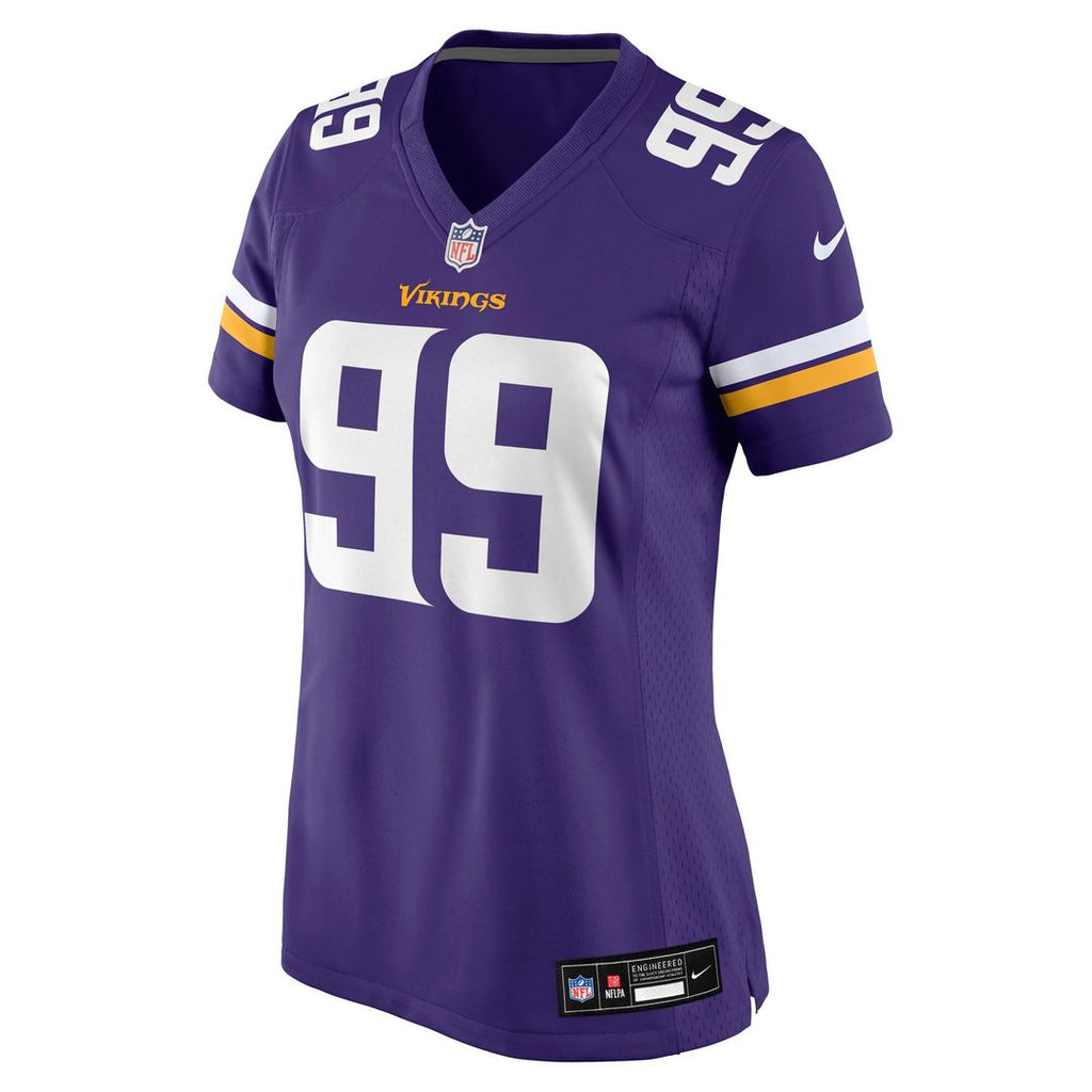 Elijah Williams Minnesota Vikings Nike Women's Team Game Jersey - Purple Official NFL Team Apparel Football Fan Gear