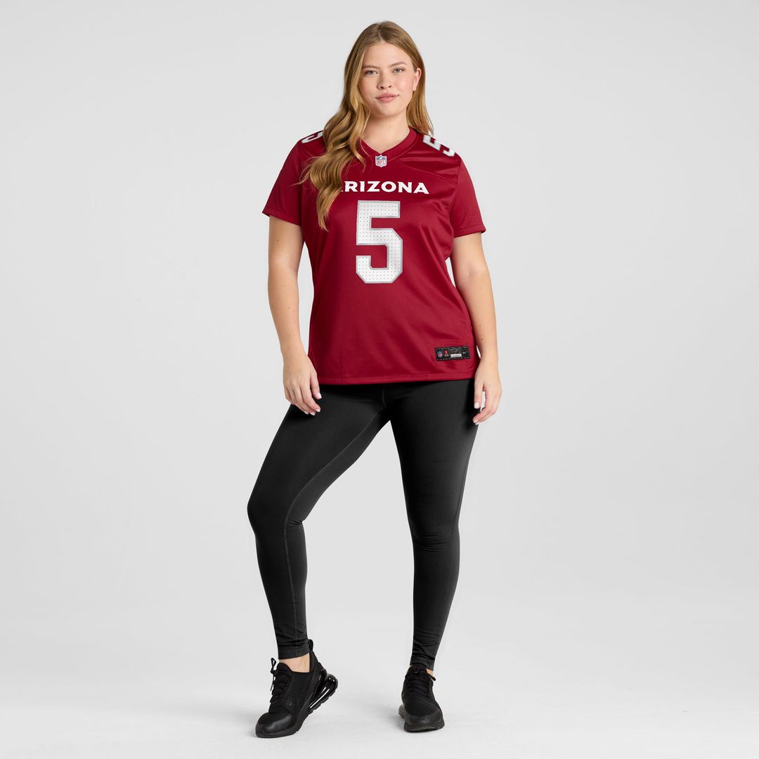 Baron Browning Arizona Cardinals Nike Women's Team Game Jersey - Cardinal Official NFL Team Apparel Football Fan Gear