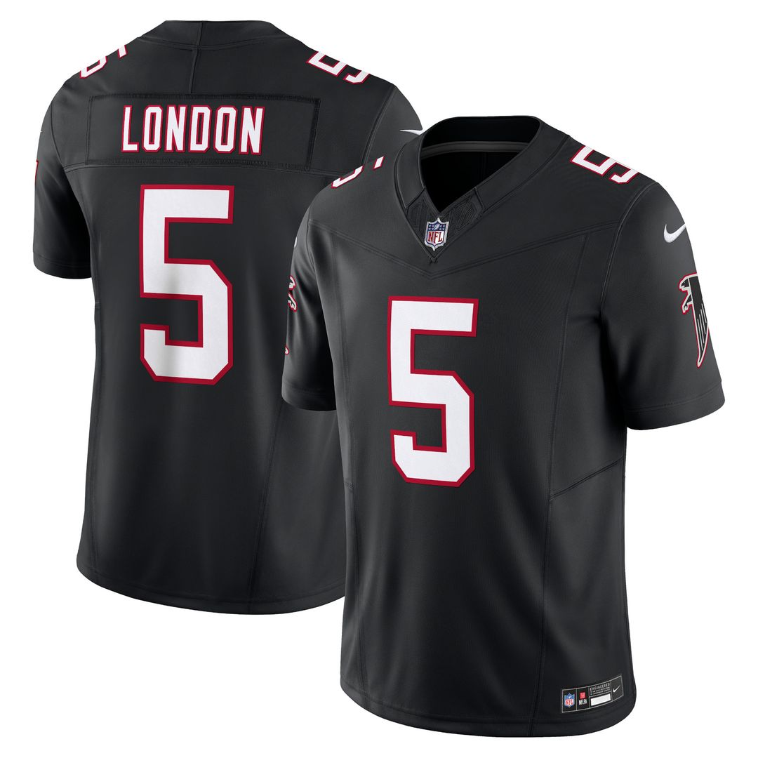 Drake London Atlanta Falcons Nike Vapor F.U.S.E. Limited Jersey - Black Official NFL Team Apparel Football Fan Gear
