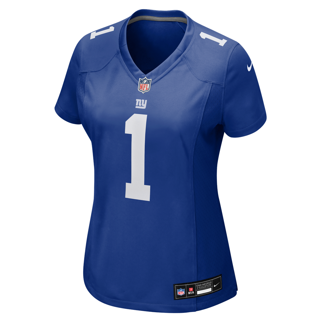 Arvell Reese New York Giants Nike Women's Game Jersey - Royal Official NFL Team Apparel Football Fan Gear