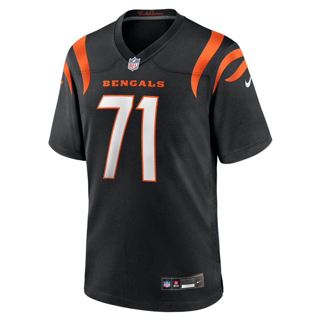 Amarius Mims Cincinnati Bengals Nike Player Game Jersey - Black Official NFL Team Apparel Football Fan Gear