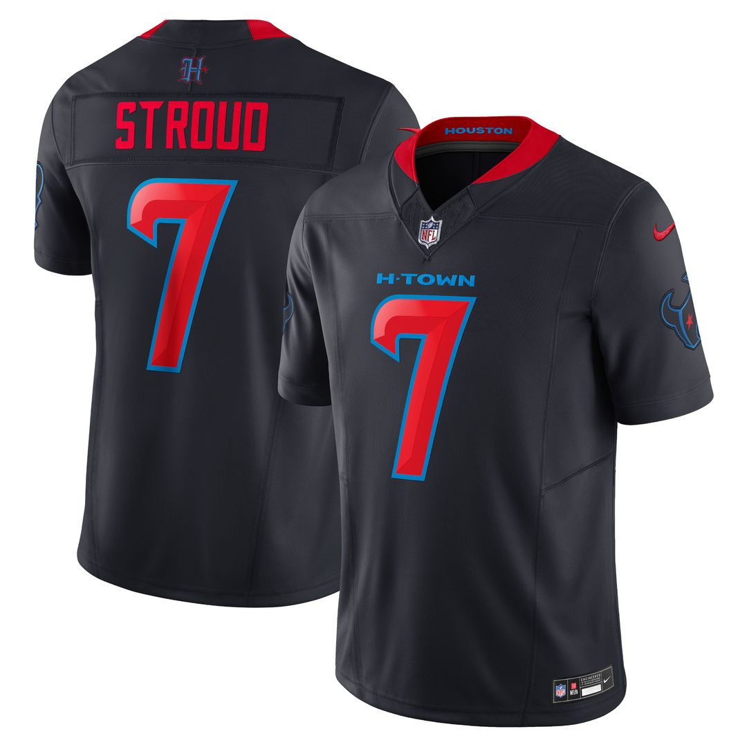 C.J. Stroud Houston Texans Nike 2nd Alternate Vapor F.U.S.E. Limited Jersey - Navy Official NFL Team Apparel Football Fan Gear