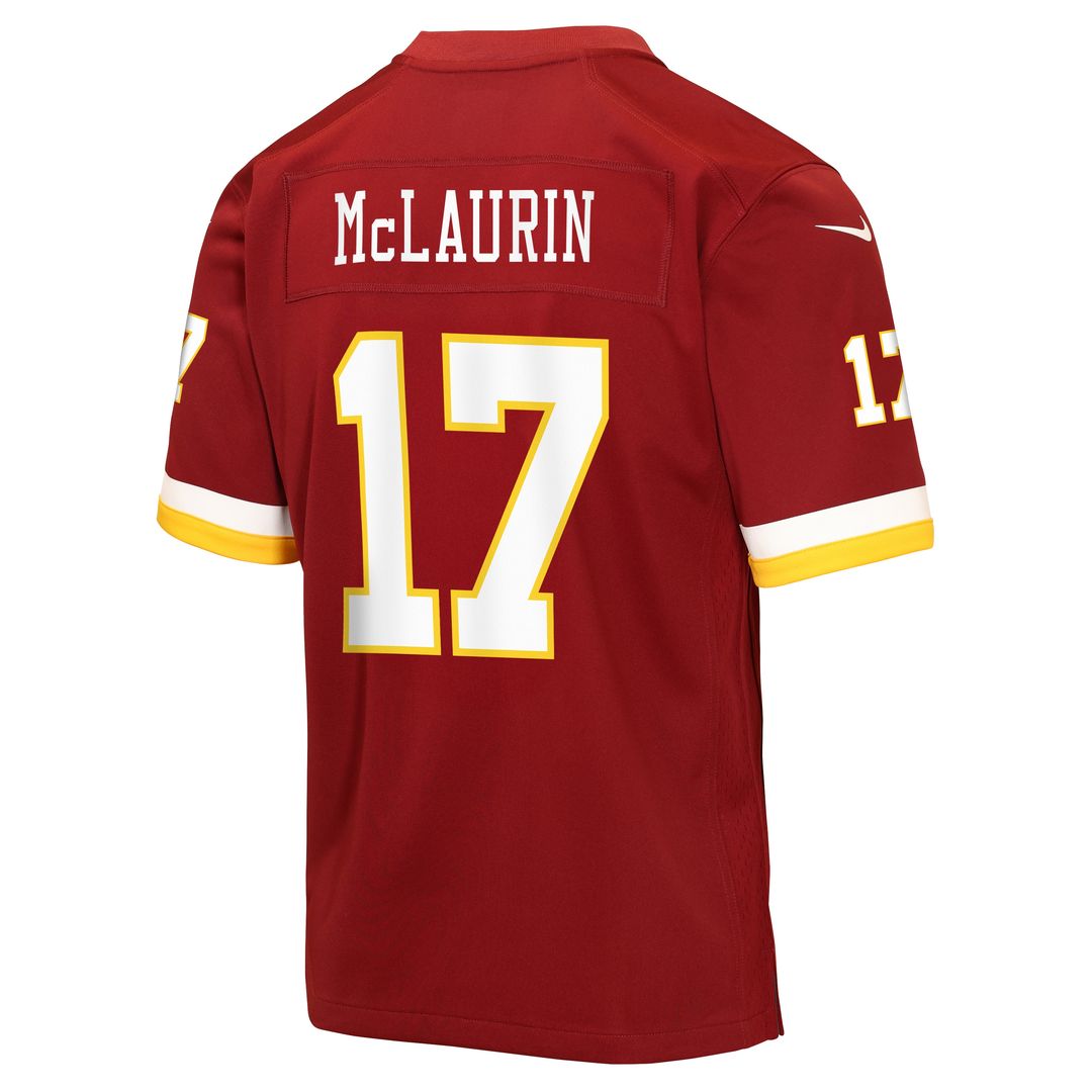 Terry McLaurin Washington Commanders Nike Youth Game Jersey - Burgundy Official NFL Team Apparel Football Fan Gear