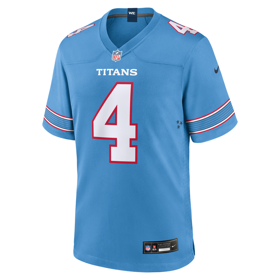 Wan'Dale Robinson Tennessee Titans Nike Team Game Jersey - Light Blue Official NFL Team Apparel Football Fan Gear