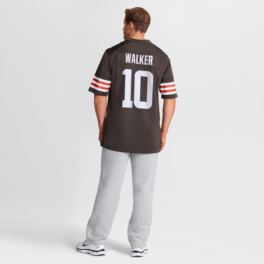 Phillip Walker Cleveland Browns Nike Team Game Jersey - Brown Official NFL Team Apparel Football Fan Gear