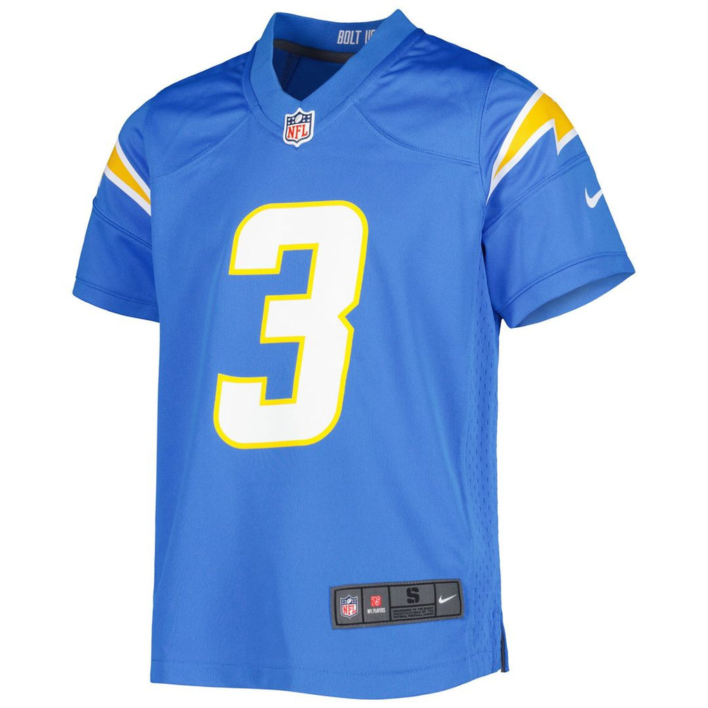 Derwin James Jr. Los Angeles Chargers Nike Youth Game Jersey - Powder Blue Official NFL Team Apparel Football Fan Gear