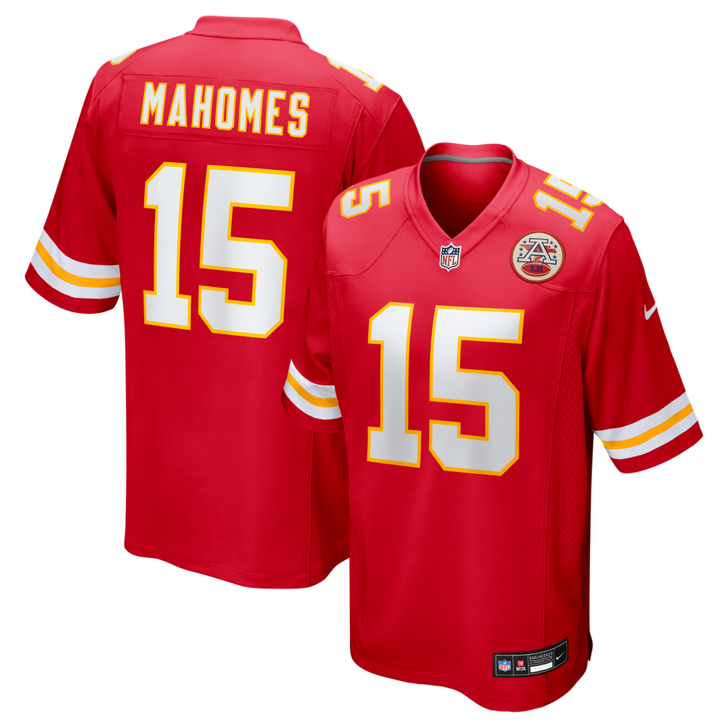 Patrick Mahomes Kansas City Chiefs Nike Game Jersey - Red Official NFL Team Apparel Football Fan Gear