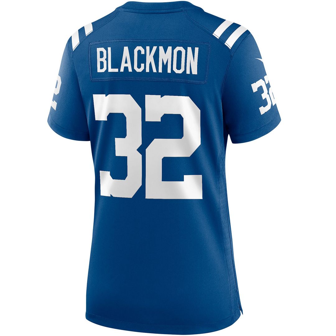Julian Blackmon Indianapolis Colts Nike Women's Game Jersey - Royal Official NFL Team Apparel Football Fan Gear