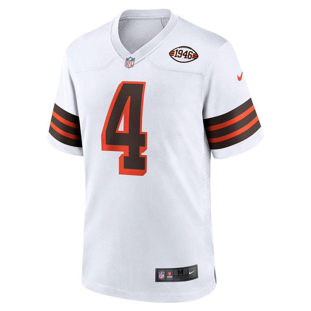 Deshaun Watson Cleveland Browns Nike Alternate Game Jersey - Brown Official NFL Team Apparel Football Fan Gear