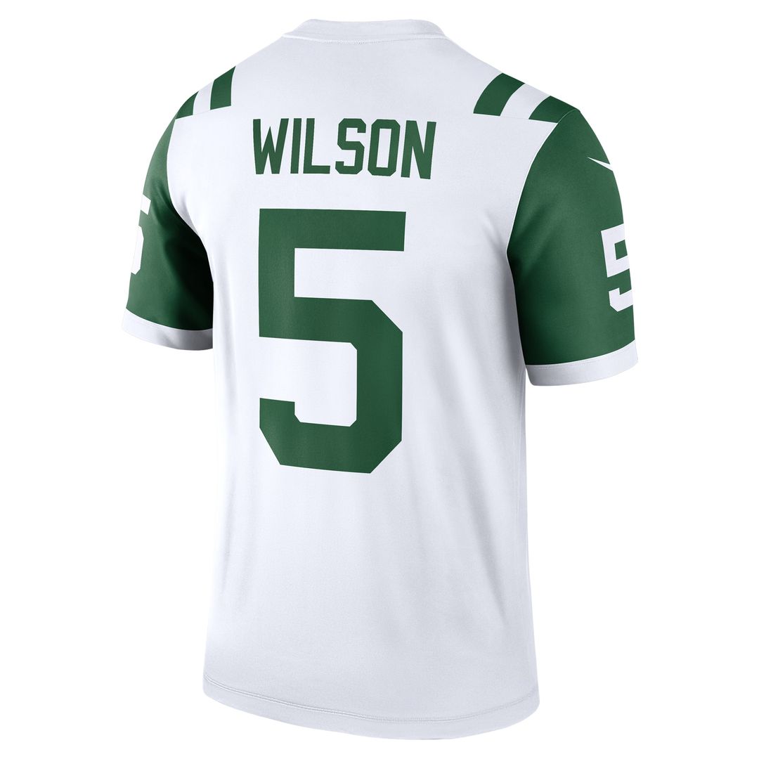 Garrett Wilson New York Jets Nike Legend Player Performance Top - White NFL Fan Gear Popular Style