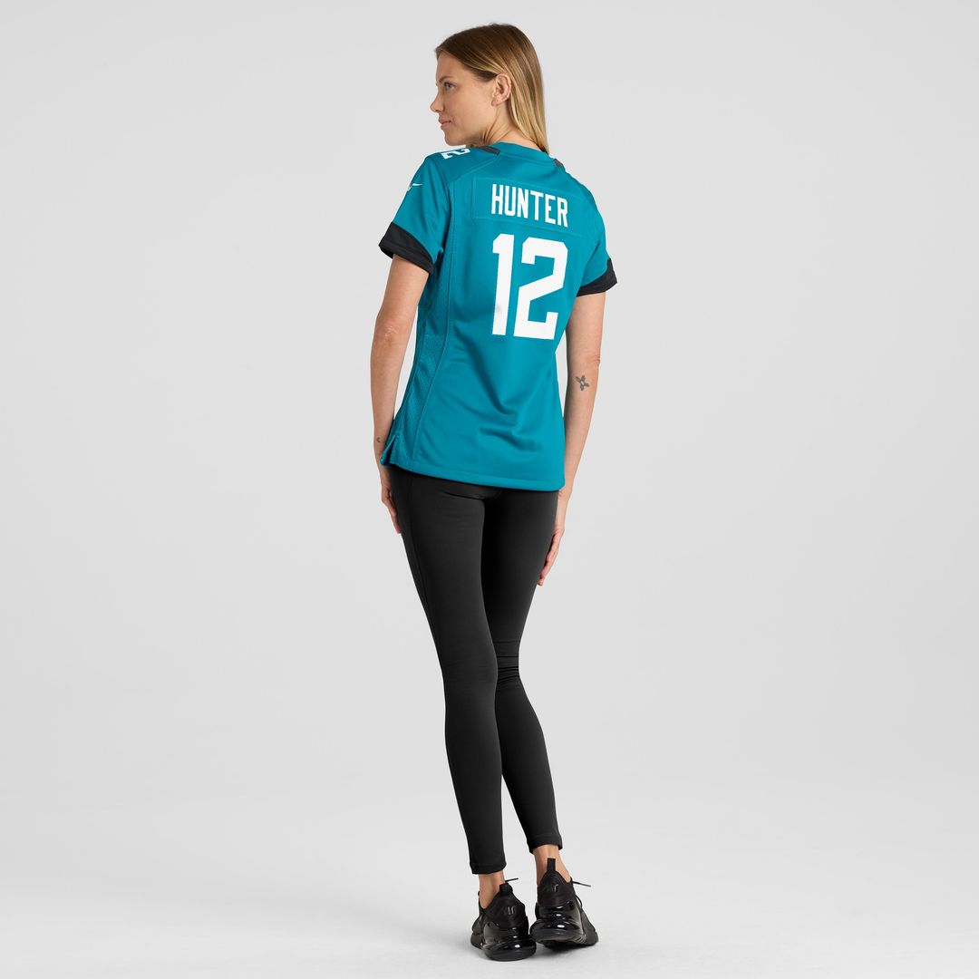 Travis Hunter Jacksonville Jaguars Nike Women's Game Jersey - White Official NFL Team Apparel Football Fan Gear