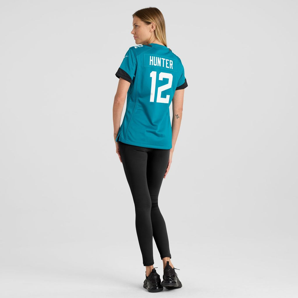 Travis Hunter Jacksonville Jaguars Nike Women's Team Game Jersey - Teal Official NFL Team Apparel Football Fan Gear