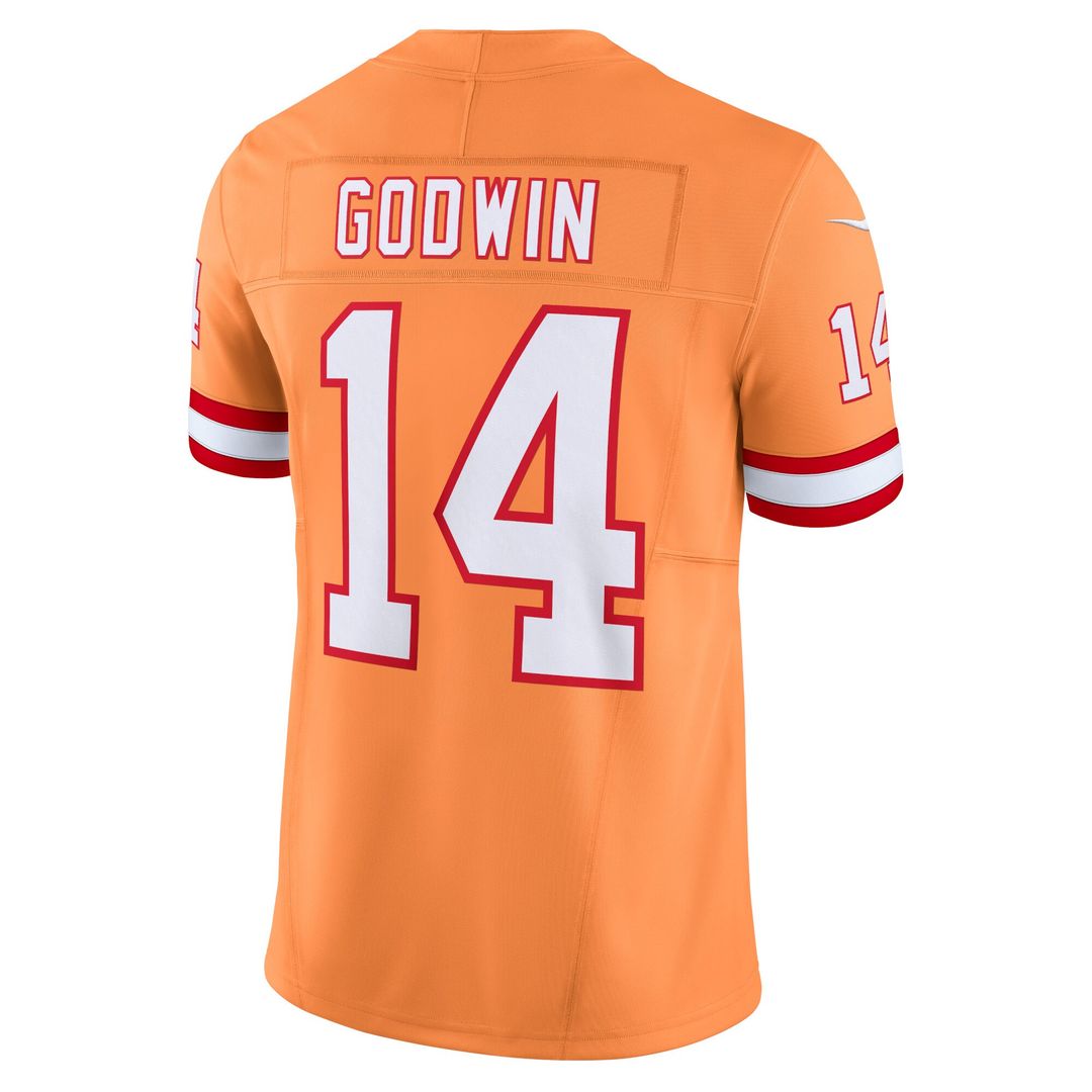 Chris Godwin Tampa Bay Buccaneers Nike Vapor F.U.S.E. Limited Jersey - Orange Official NFL Team Apparel Football Fan Gear