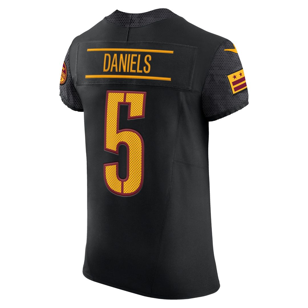 Jayden Daniels Washington Commanders Nike Team Vapor F.U.S.E. Elite Jersey - Burgundy Official NFL Team Apparel Football Fan Gear