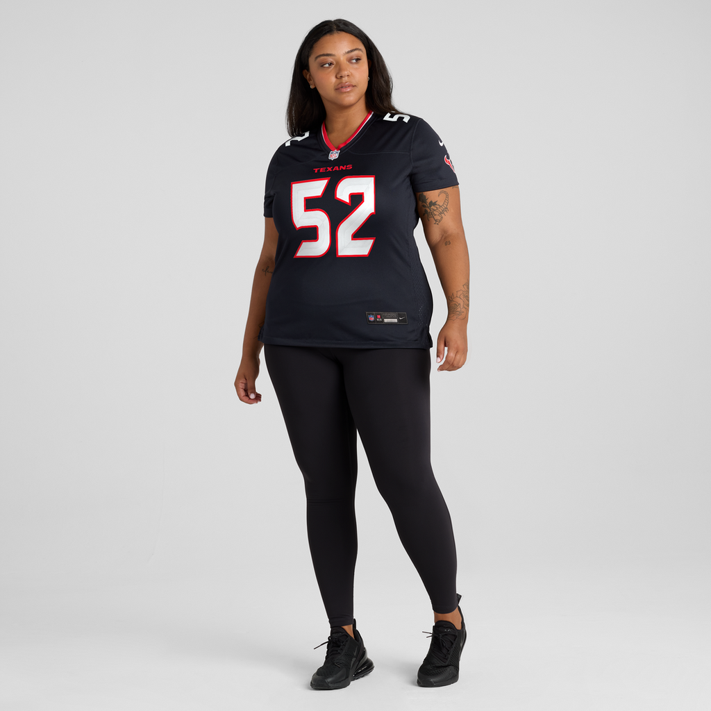 Xavier Thomas Houston Texans Nike Women's Team Game Jersey - Navy Official NFL Team Apparel Football Fan Gear