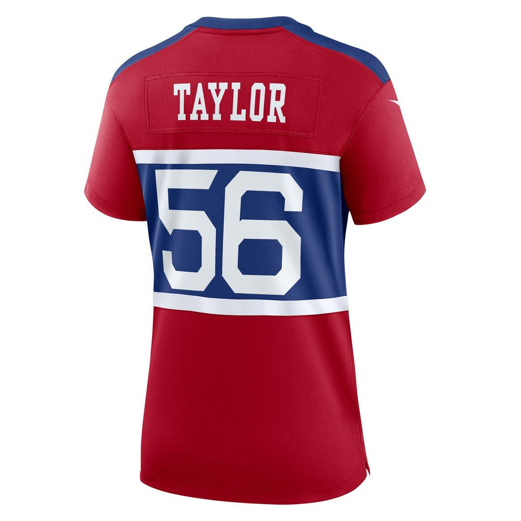 Lawrence Taylor New York Giants Nike Women's Alternate Retired Player Game Jersey - Century Red Official NFL Team Apparel Football Fan Gear