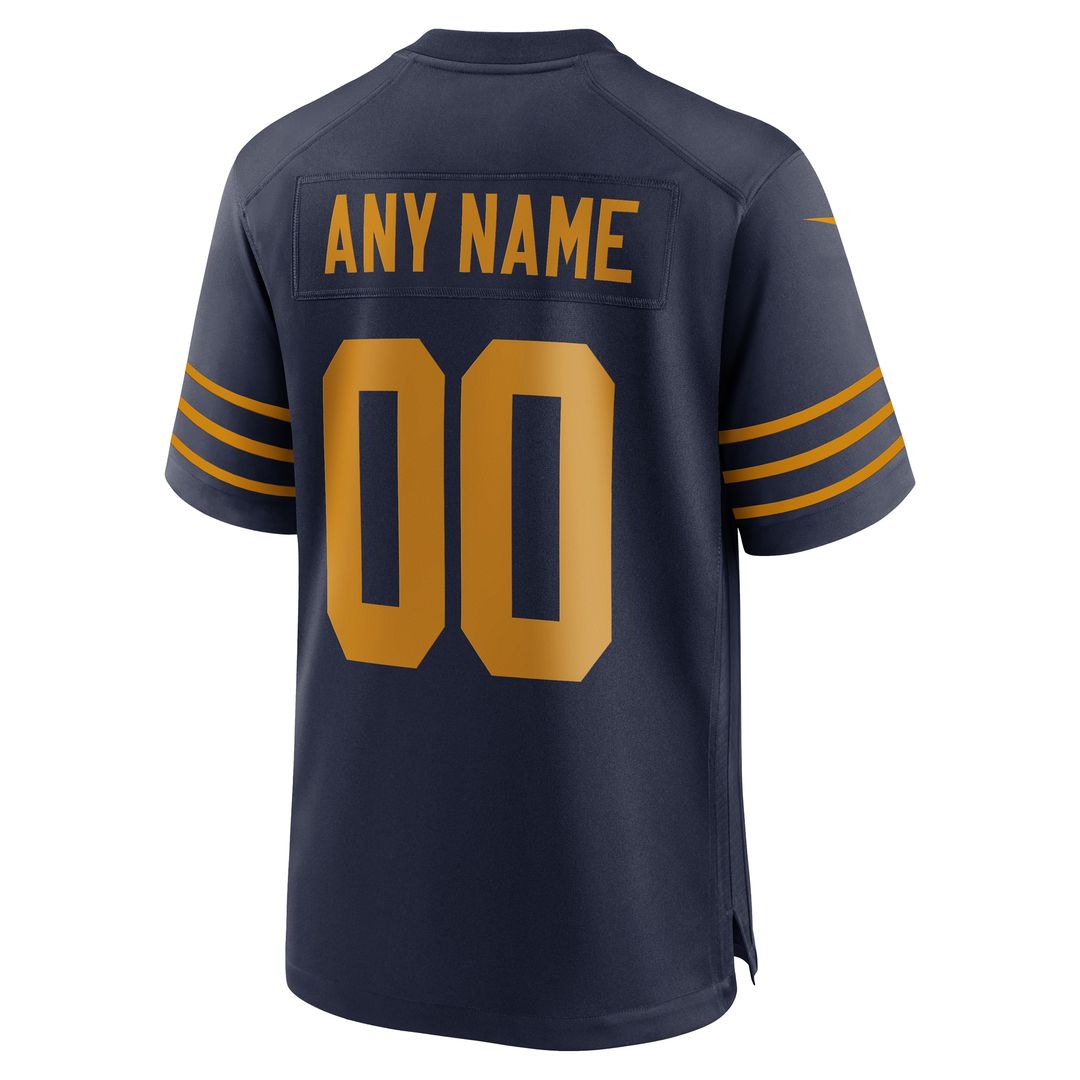 Green Bay Packers Nike Youth The 1923 Classic Game Custom Jersey - Navy Official NFL Team Apparel Football Fan Gear