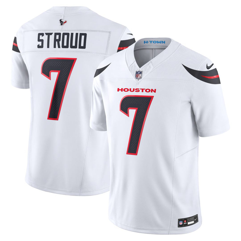 C.J. Stroud Houston Texans Nike Vapor F.U.S.E. Limited Jersey - White Official NFL Team Apparel Football Fan Gear