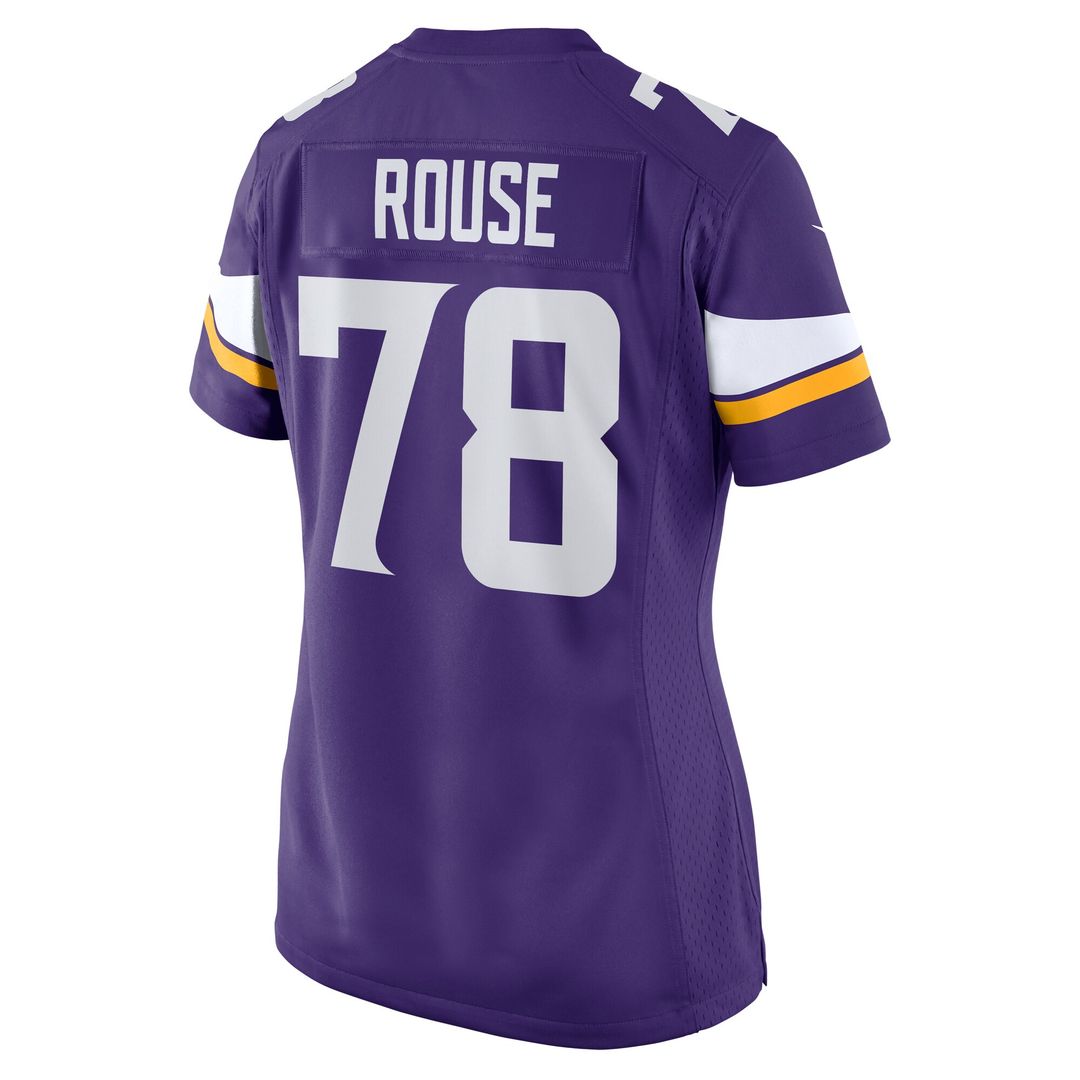 Walter Rouse Minnesota Vikings Nike Women's Game Jersey - Purple Official NFL Team Apparel Football Fan Gear