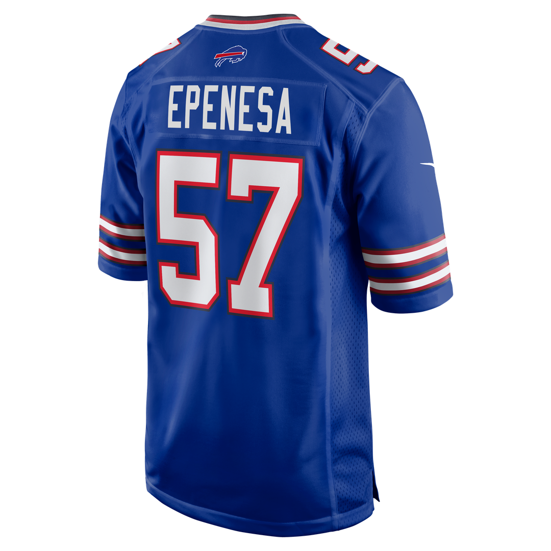 A.J. Epenesa Buffalo Bills Nike Game Player Jersey - Royal Official NFL Team Apparel Football Fan Gear