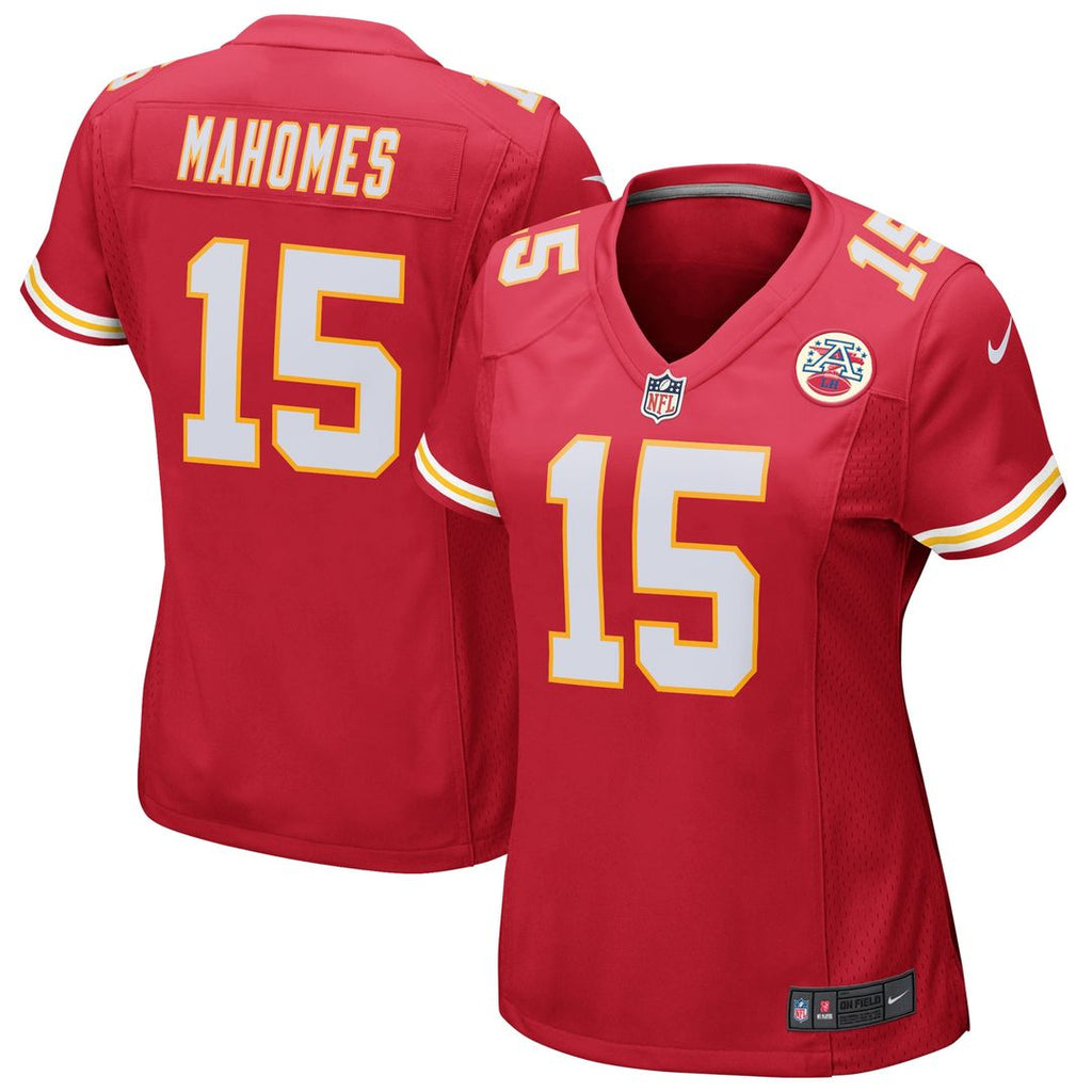 Patrick Mahomes Kansas City Chiefs Nike Women's Game Jersey - Red Official NFL Team Apparel Football Fan Gear