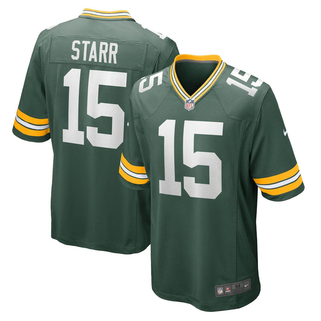Bart Starr Green Bay Packers Nike Retired Player Game Jersey - Green Official NFL Team Apparel Football Fan Gear