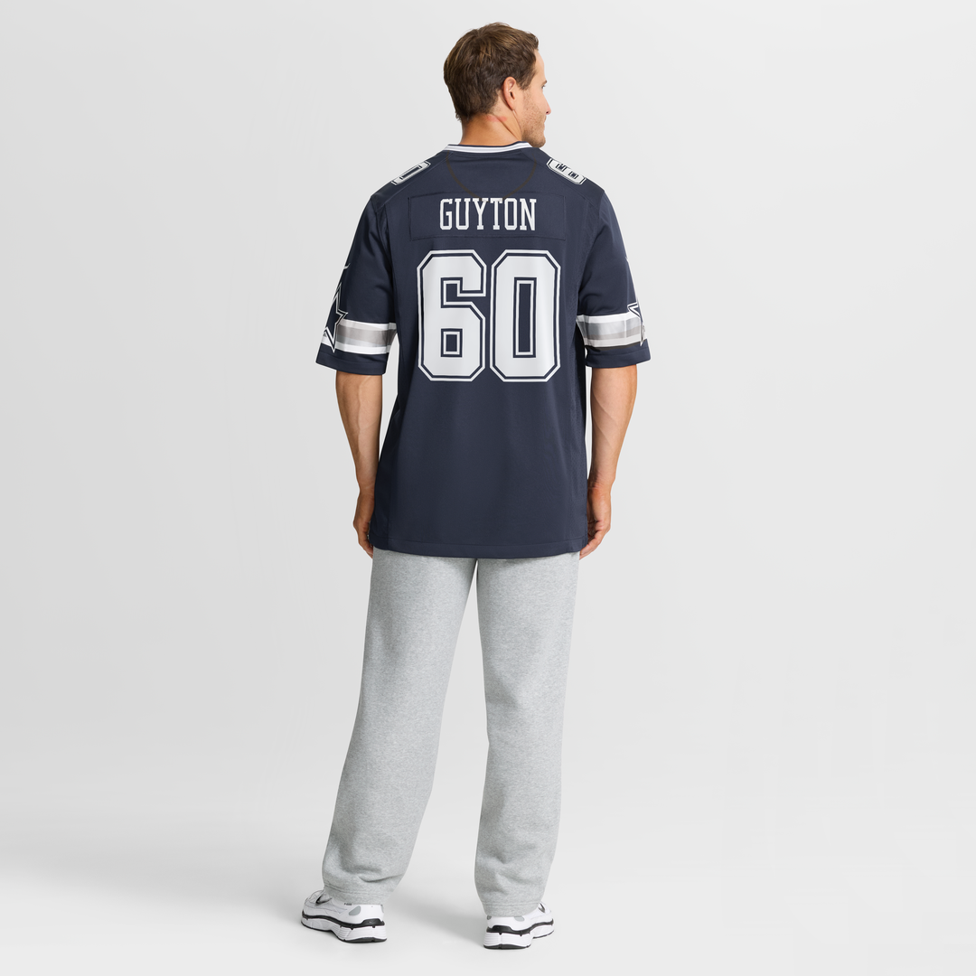 Tyler Guyton Dallas Cowboys Nike Player Game Jersey - Navy Official NFL Team Apparel Football Fan Gear