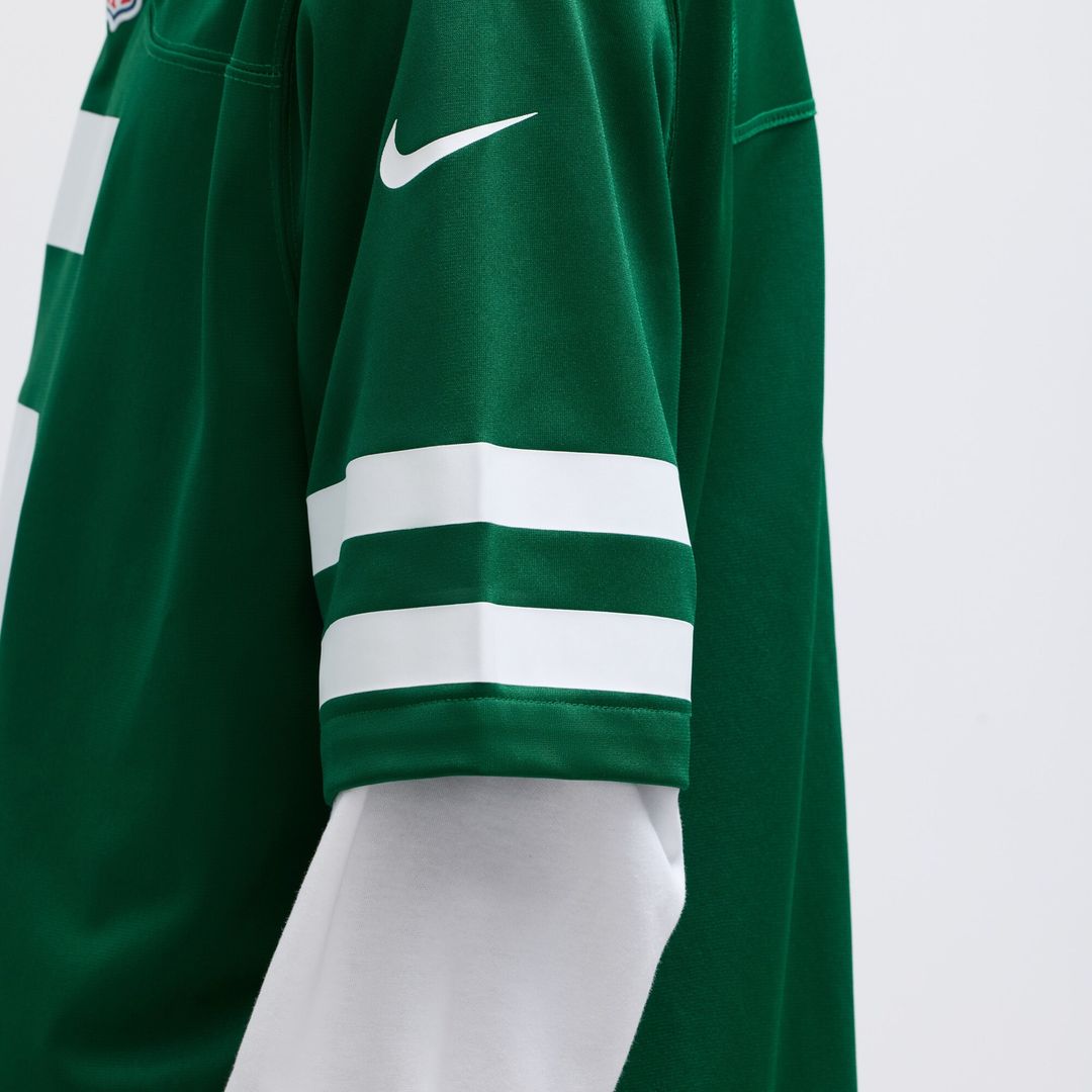 Garrett Wilson New York Jets Nike Alternate Game Jersey - Legacy Black Official NFL Team Apparel Football Fan Gear