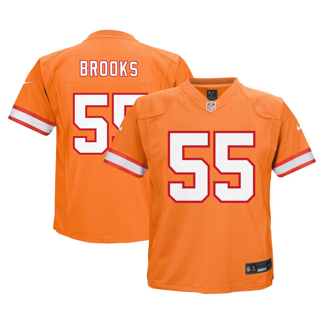 Derrick Brooks Tampa Bay Buccaneers Nike Infant Alternate Player Game Jersey - Orange Official NFL Team Apparel Football Fan Gear
