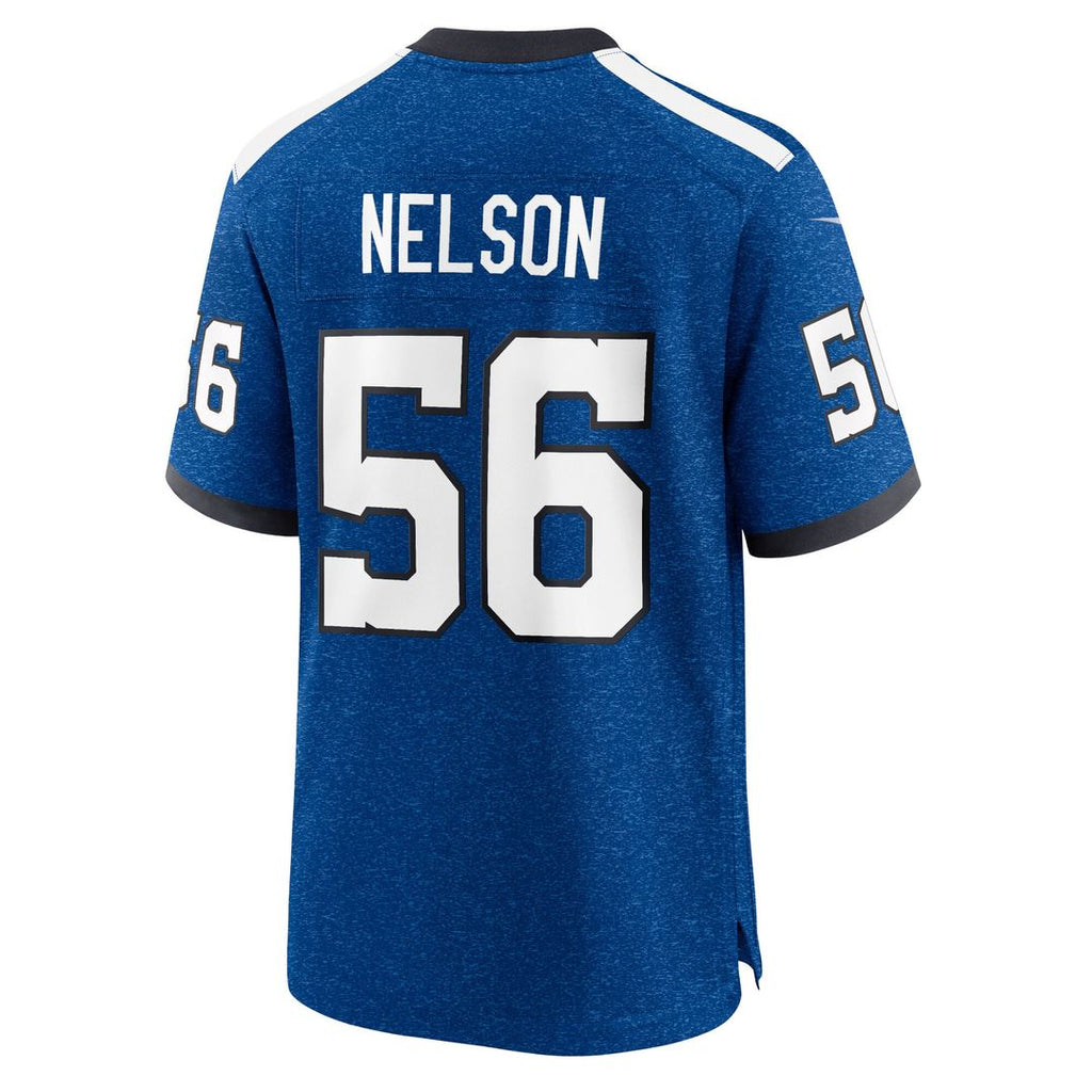 Quenton Nelson Indianapolis Colts Nike Indiana Nights Alternate Game Jersey - Royal Official NFL Team Apparel Football Fan Gear