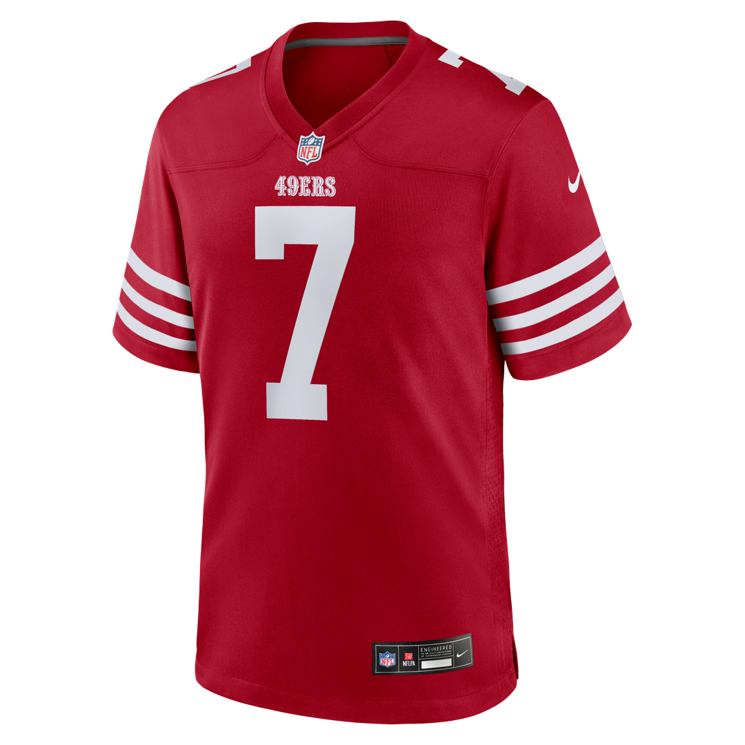 Thomas Morstead San Francisco 49ers Nike Team Game Jersey - Scarlet Official NFL Team Apparel Football Fan Gear