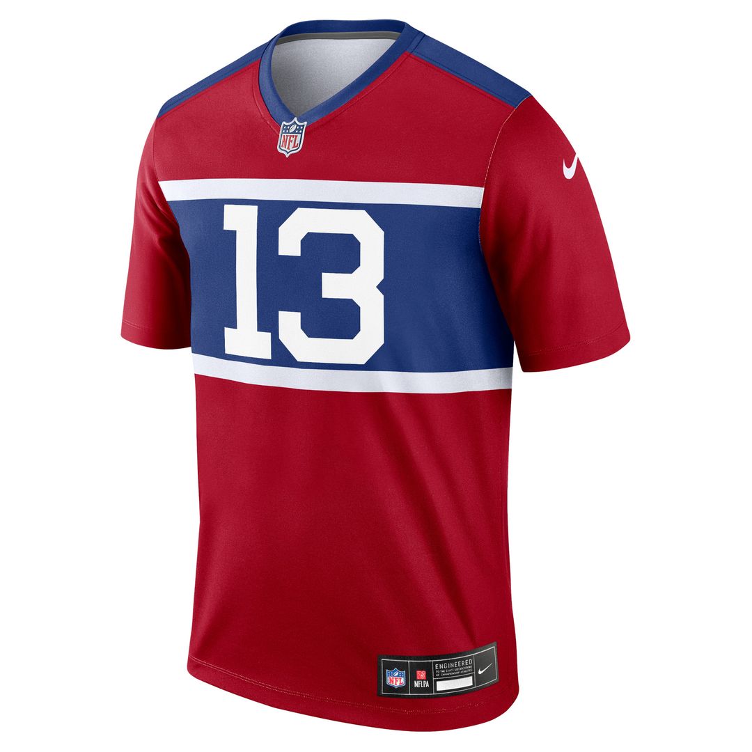 Jalin Hyatt New York Giants Nike Legend Player Performance Top - Red NFL Fan Gear Popular Style