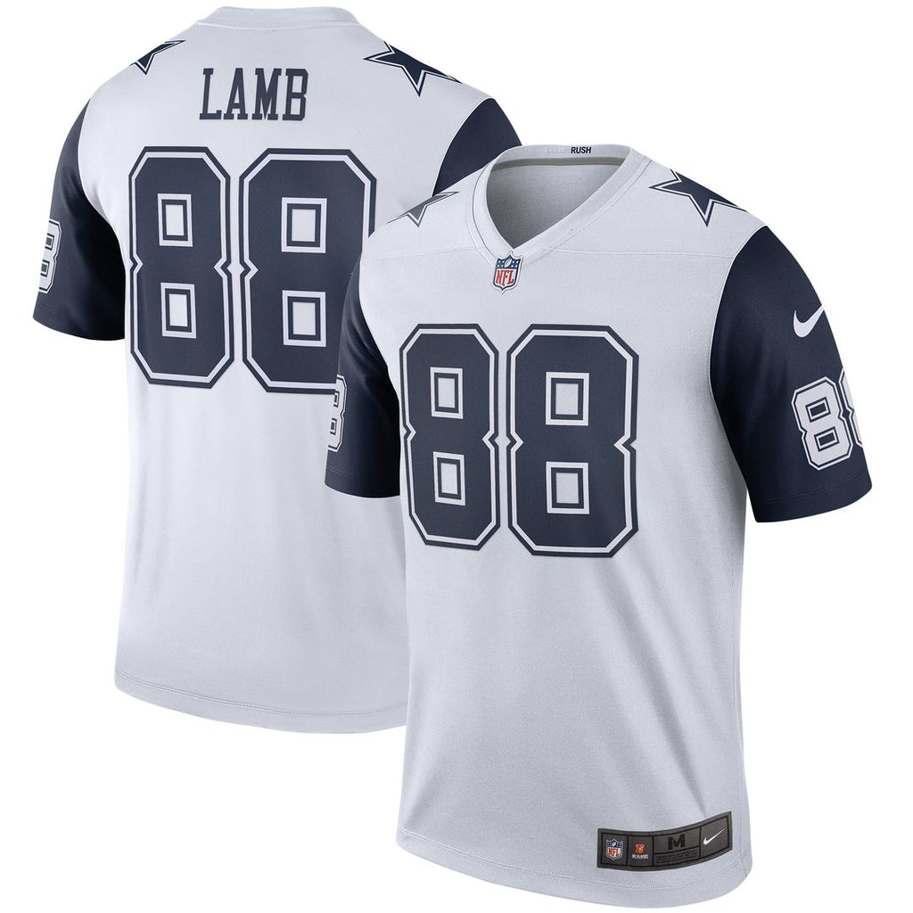 CeeDee Lamb Dallas Cowboys Nike Legend Player Performance Top - White NFL Fan Gear Popular Style