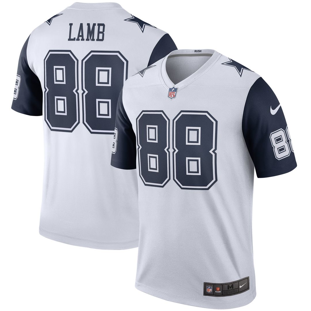 CeeDee Lamb Dallas Cowboys Nike Legend Player Performance Top - White NFL Fan Gear Popular Style