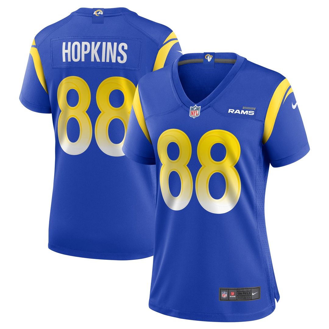 Brycen Hopkins Los Angeles Rams Nike Women's Game Jersey - Royal Official NFL Team Apparel Football Fan Gear