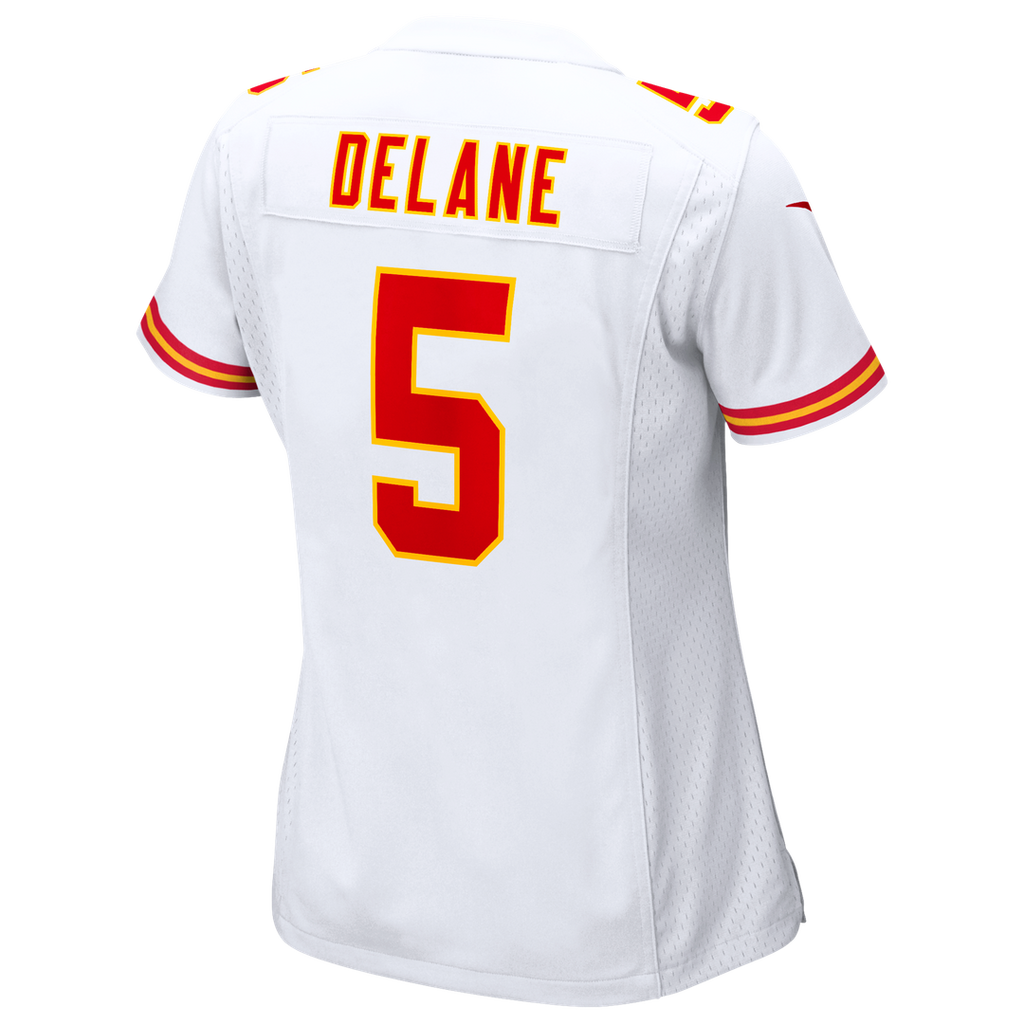 Mansoor Delane Kansas City Chiefs Nike Women's Game Jersey - White Official NFL Team Apparel Football Fan Gear