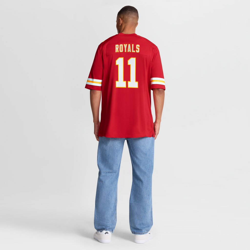 Jalen Royals Kansas City Chiefs Nike Team Game Jersey - Red Official NFL Team Apparel Football Fan Gear