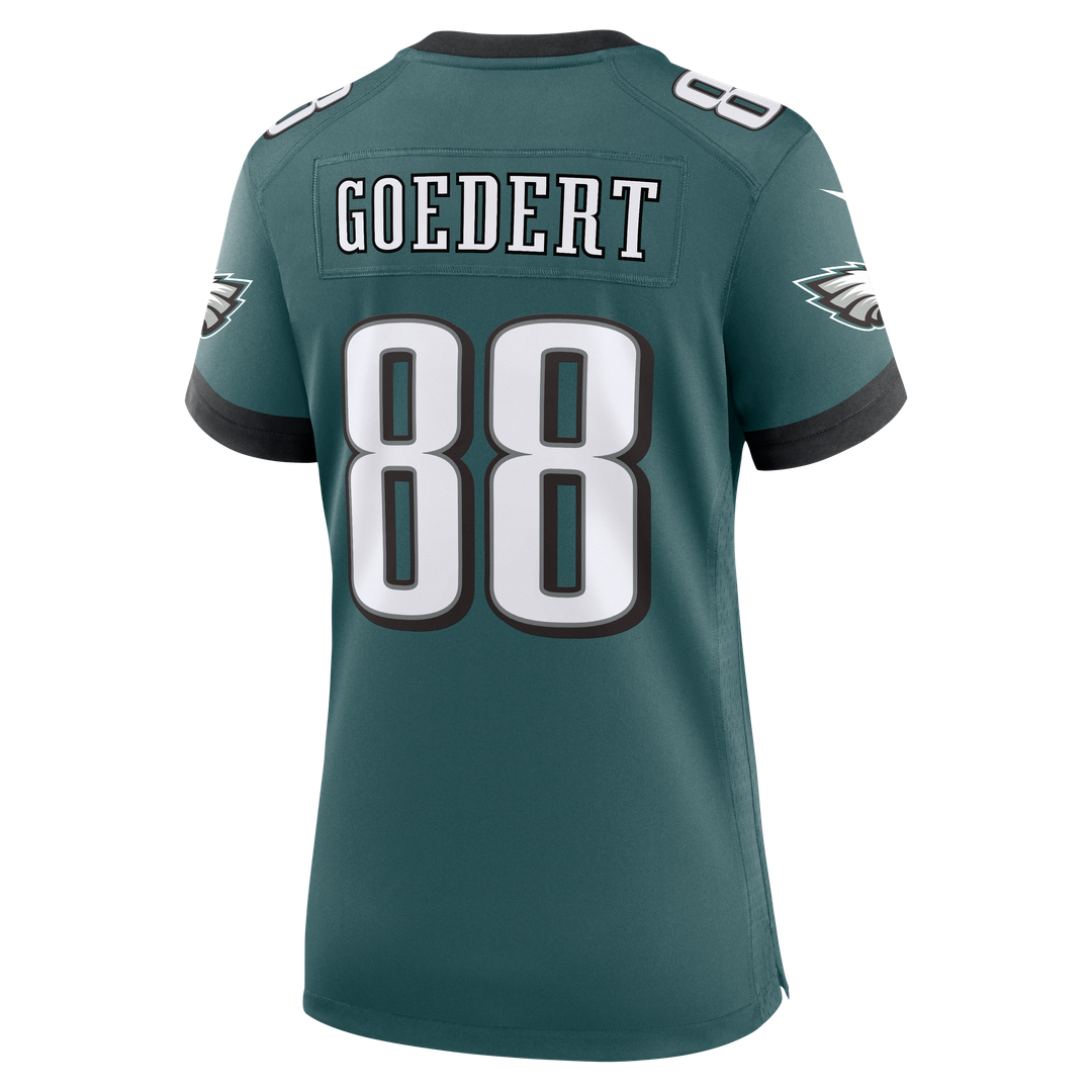 Dallas Goedert Philadelphia Eagles Nike Women's Team Game Jersey - Midnight Green Official NFL Team Apparel Football Fan Gear