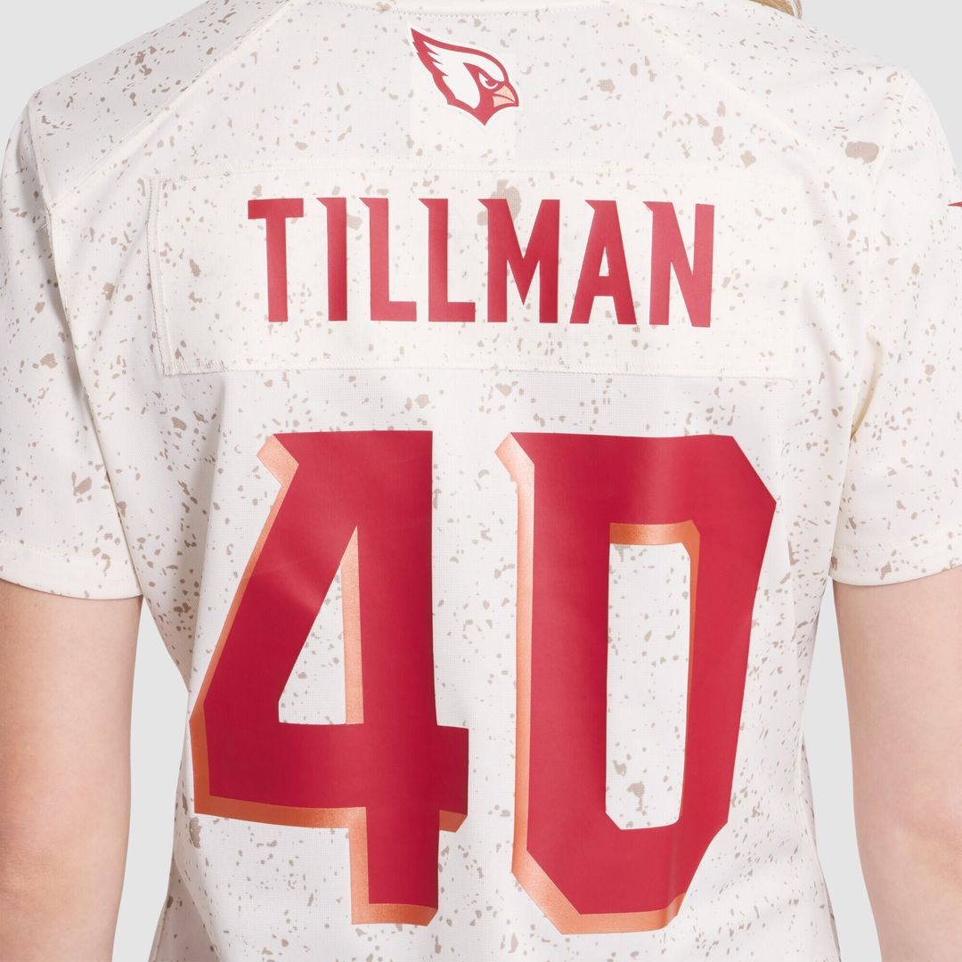 Pat Tillman Arizona Cardinals Nike Women's 2025 Rivalries Collection Retired Player Game Jersey - Natural Official NFL Team Apparel Football Fan Gear