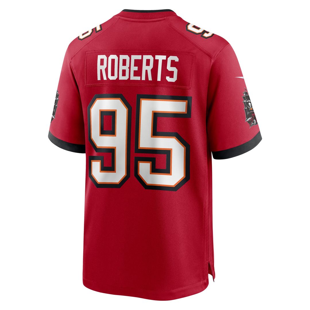 Elijah Roberts Tampa Bay Buccaneers Nike Team Game Jersey - Red Official NFL Team Apparel Football Fan Gear