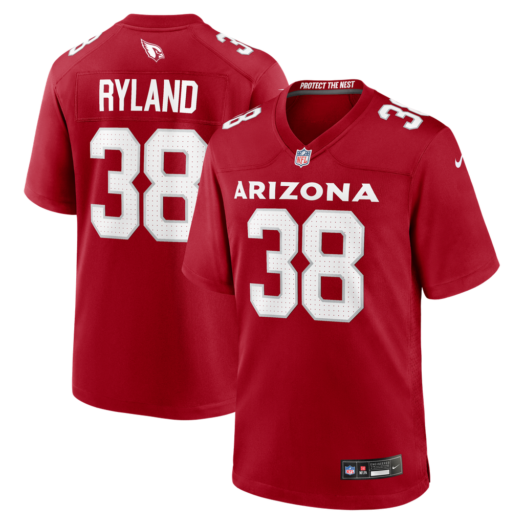Chad Ryland Arizona Cardinals Nike Team Game Jersey - Cardinal Official NFL Team Apparel Football Fan Gear