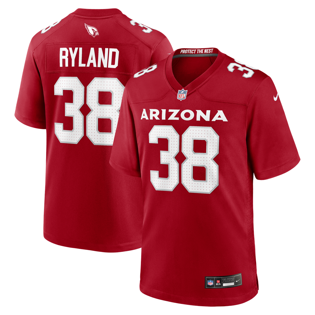 Chad Ryland Arizona Cardinals Nike Team Game Jersey - Cardinal Official NFL Team Apparel Football Fan Gear