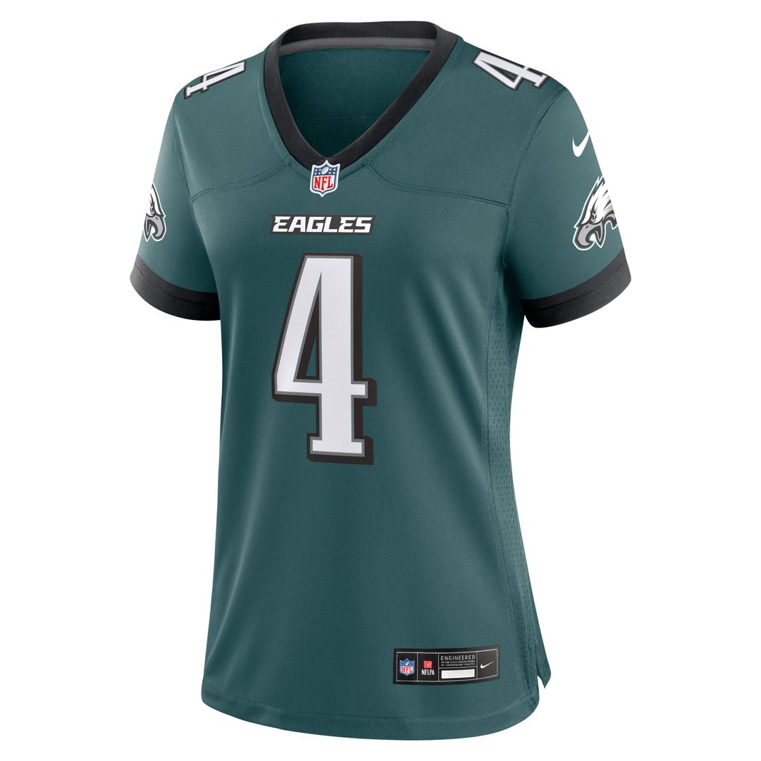 Jake Elliott Philadelphia Eagles Nike Women's Team Game Jersey - Midnight Green Official NFL Team Apparel Football Fan Gear