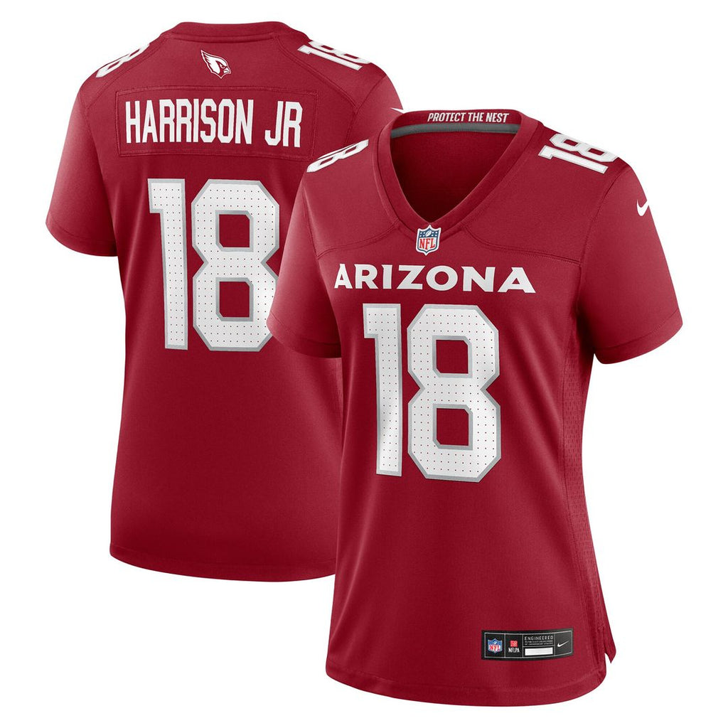 Marvin Harrison Jr. Arizona Cardinals Nike Women's Player Game Jersey - Cardinal Official NFL Team Apparel Football Fan Gear