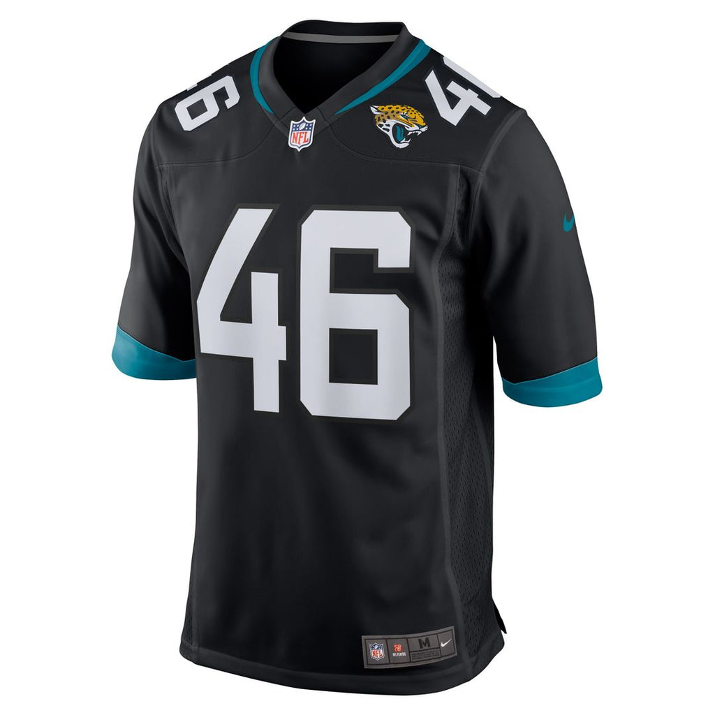Ross Matiscik Jacksonville Jaguars Nike Alternate Game Jersey - Black Official NFL Team Apparel Football Fan Gear