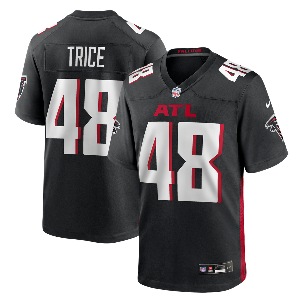 Bralen Trice Atlanta Falcons Nike Team Game Jersey - Black Official NFL Team Apparel Football Fan Gear