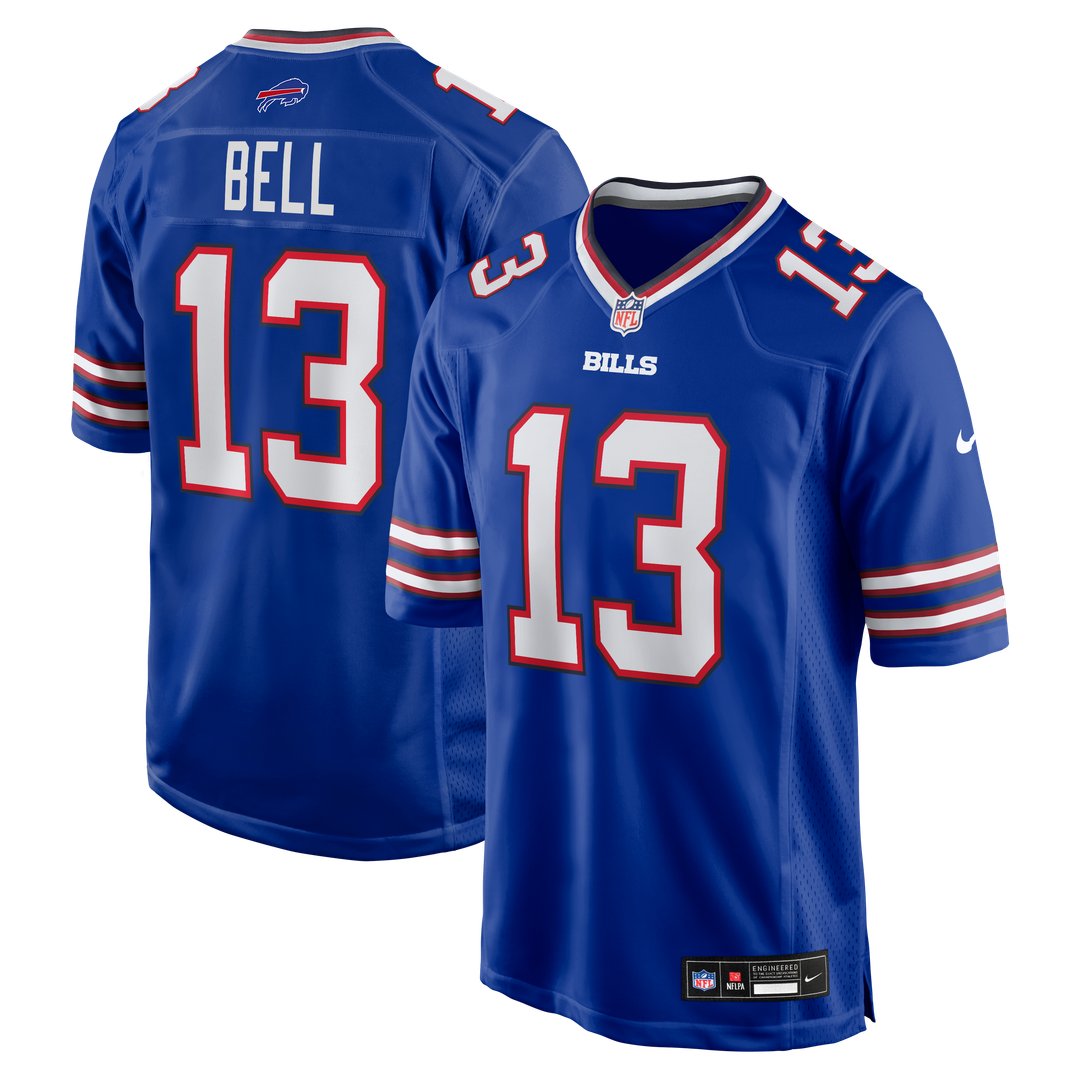 Skyler Bell Buffalo Bills Nike Team Game Jersey - Royal Official NFL Team Apparel Football Fan Gear