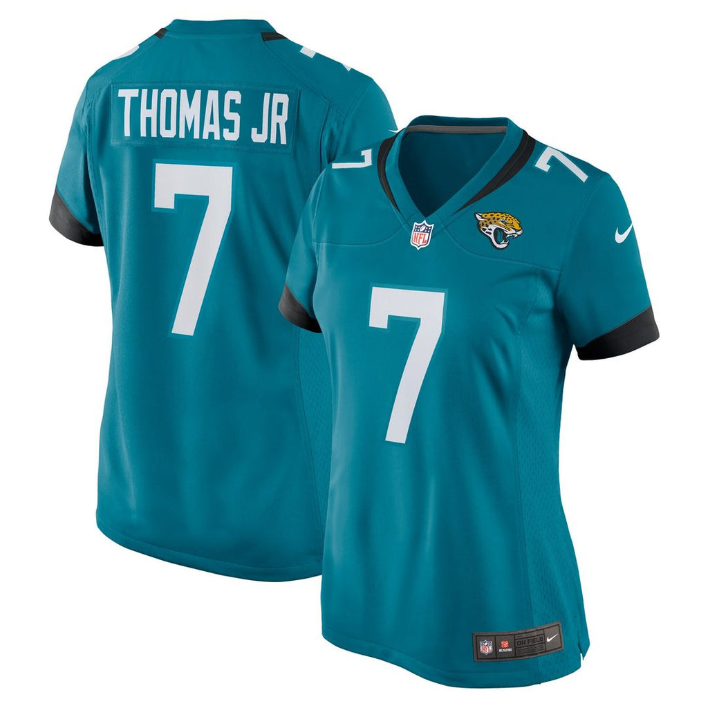 Brian Thomas Jr. Jacksonville Jaguars Nike Women's Game Jersey - Teal Official NFL Team Apparel Football Fan Gear